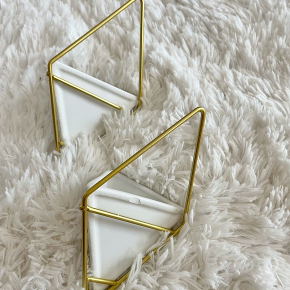 California Home Goods Geometric Wall Planter Small Set of 2 - Picture 9 of 14